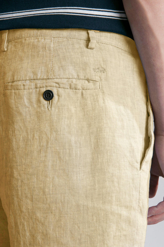 Paul & Shark - Bermudas 100% lin - LE CAPITAINE D'A BORD