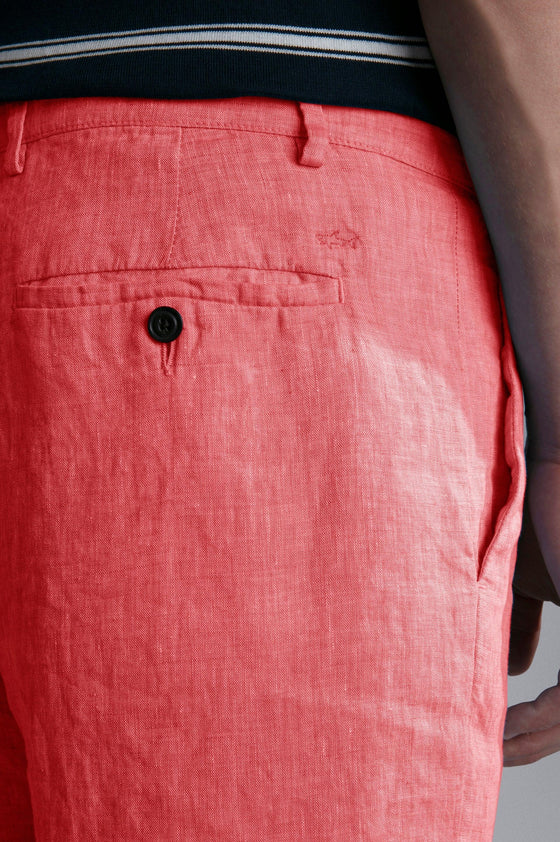 Paul & Shark - Bermudas 100% lin - LE CAPITAINE D'A BORD