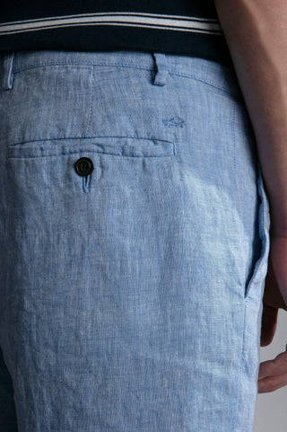 Paul & Shark - Bermudas 100% lin - LE CAPITAINE D'A BORD