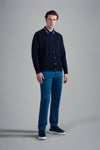 Paul & Shark - Cardigan à boutons de laine Cool Touch - LE CAPITAINE D'A BORD