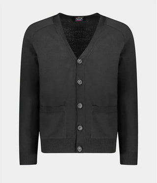 Paul & Shark - Cardigan à boutons de laine Cool Touch - LE CAPITAINE D'A BORD