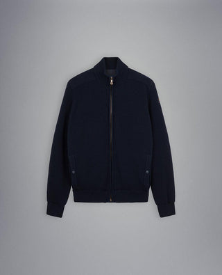 Paul & Shark - Cardigan zip de laine doublé - LE CAPITAINE D'A BORD