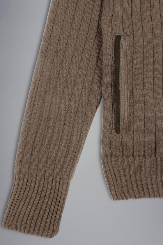 Paul & Shark - Cardigan zip de laine et cachemire - LE CAPITAINE D'A BORD