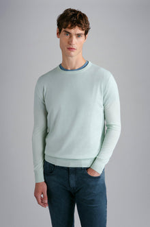  Paul & Shark - Chandail col rond de cachemire Riviera - LE CAPITAINE D'A BORD