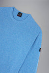 Paul & Shark - Chandail col rond de laine Shetland Eco-Wool - LE CAPITAINE D'A BORD