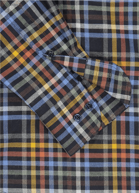 Paul & Shark - Chemise de flanelle carreaux - LE CAPITAINE D'A BORD