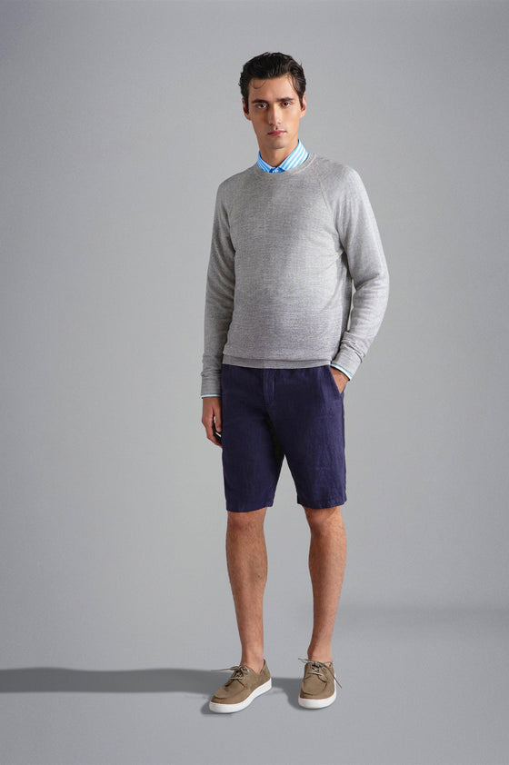 Paul & Shark - Chemise de lin manches longues à rayures - LE CAPITAINE D'A BORD