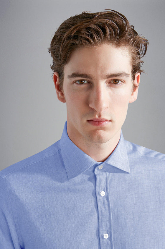 Paul & Shark - Chemise manches longues de coton Riviera - LE CAPITAINE D'A BORD