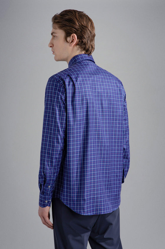 Paul & Shark - Chemise manches longues de coton Silver Collection - LE CAPITAINE D'A BORD