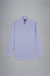 Paul & Shark - Chemise manches longues pied-de-poule coton Silver Collection - LE CAPITAINE D'A BORD