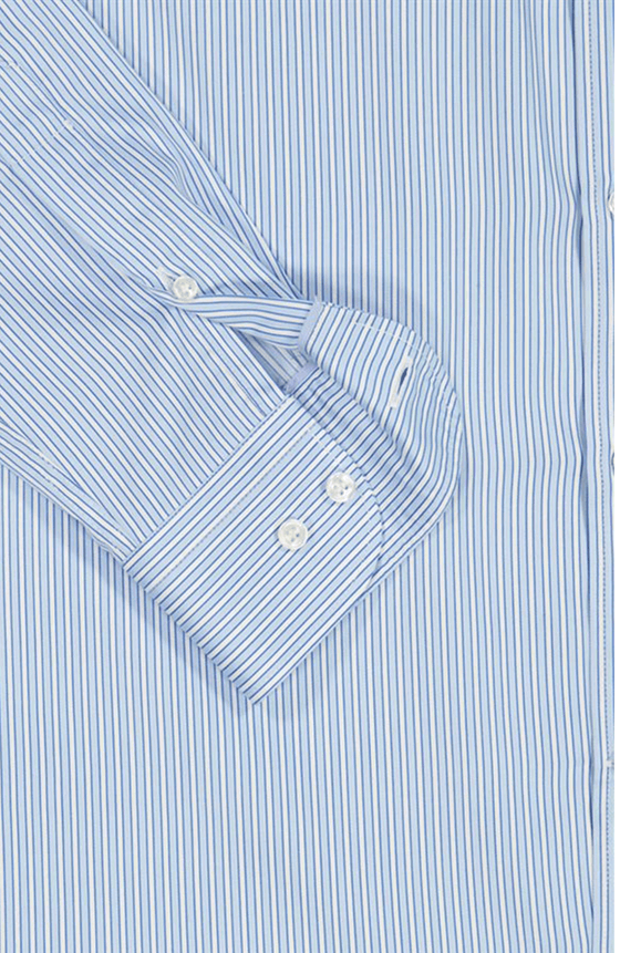 Paul & Shark - Chemise manches longues rayée Silver Collection - LE CAPITAINE D'A BORD