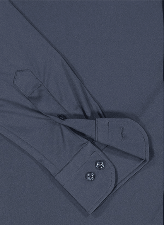 Paul & Shark - Chemise manches longues unie Performance - J Fit - LE CAPITAINE D'A BORD