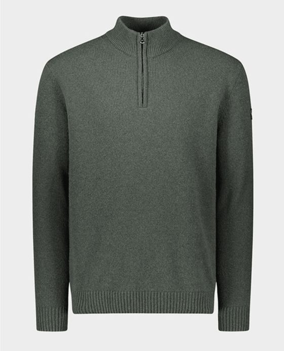 Paul & Shark - Col zip de laine Shetland Eco-Wool - LE CAPITAINE D'A BORD