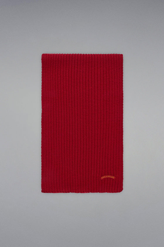 Paul & Shark - Écharpe de tricot laine avec écusson - LE CAPITAINE D'A BORD
