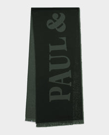  Paul & Shark - Foulard de laine lettré