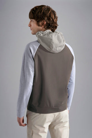 Paul & Shark - Hoody Loro Piana Green Storm System™ - LE CAPITAINE D'A BORD