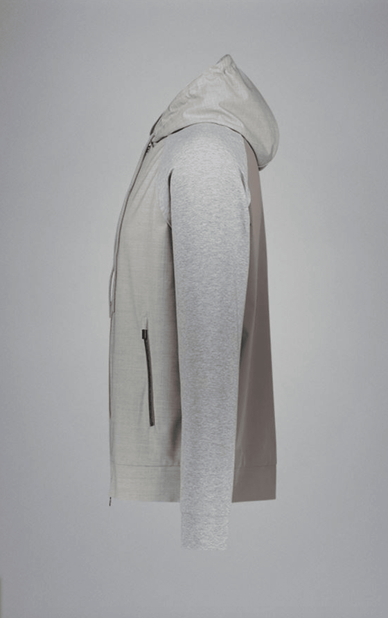 Paul & Shark - Hoody Loro Piana Green Storm System™ - LE CAPITAINE D'A BORD