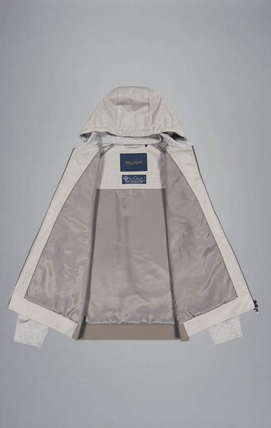 Paul & Shark - Hoody Loro Piana Green Storm System™ - LE CAPITAINE D'A BORD