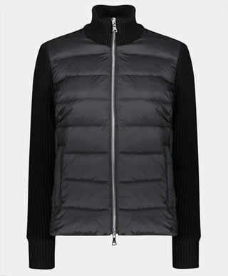 Paul & Shark Ladies - Cardigan de laine avec devant matelassé pour femme - LE CAPITAINE D'A BORD