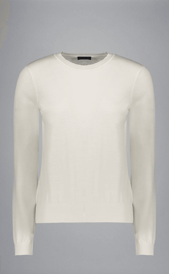 Paul & Shark Ladies - Chandail col rond de laine extra fine pour femme - LE CAPITAINE D'A BORD