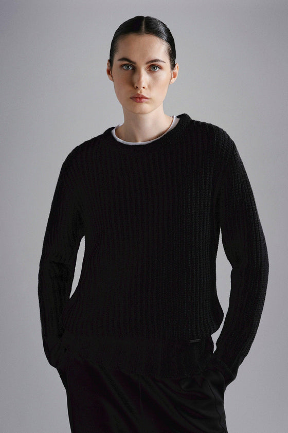 Paul & Shark Ladies - Chandail col rond de laine - LE CAPITAINE D'A BORD