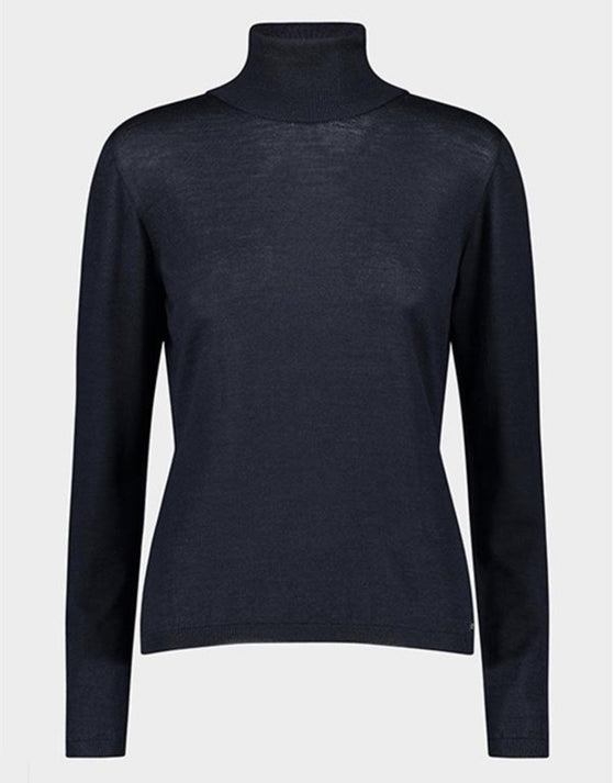 Paul & Shark Ladies - Chandail col roulé de laine et soie pour femme - LE CAPITAINE D'A BORD