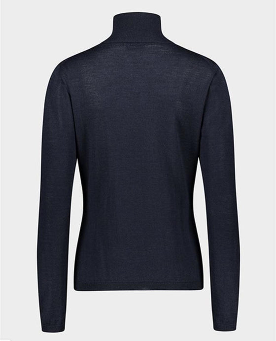 Paul & Shark Ladies - Chandail col roulé de laine et soie pour femme - LE CAPITAINE D'A BORD