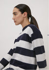 Paul & Shark Ladies - Chandail rayé col rond de laine et cachemire - LE CAPITAINE D'A BORD