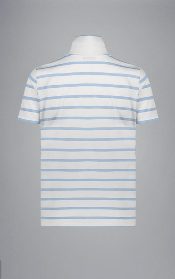 Paul & Shark Ladies - Polo manches courtes rayé de coton - LE CAPITAINE D'A BORD