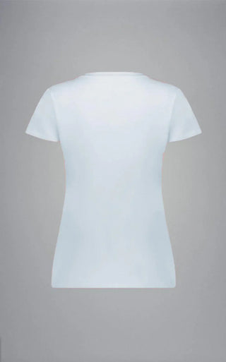 Paul & Shark Ladies - T-shirt manches courtes de coton avec requin Swarovski pour femme - LE CAPITAINE D'A BORD