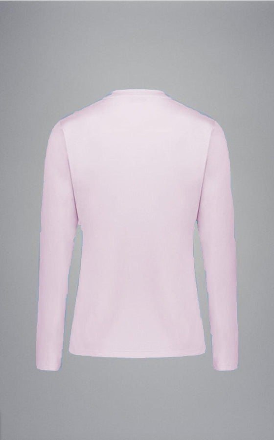 Paul & Shark Ladies - T-shirt manches longues de coton avec requin Swarovski pour femme - LE CAPITAINE D'A BORD