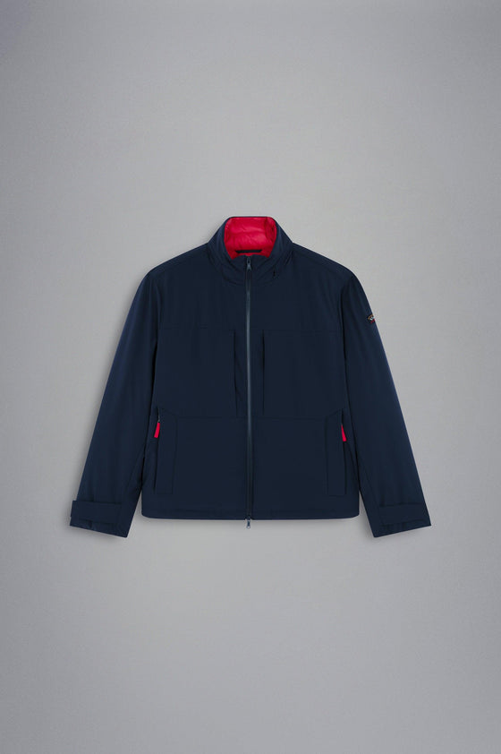 Paul & Shark - Manteau court matelassé duvet RE-4X4 Stretch avec doublure contrastée - LE CAPITAINE D'A BORD