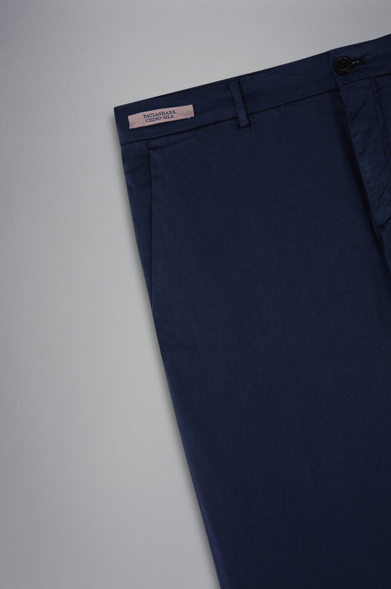 Paul & Shark - Pantalon chino de soie et coton - LE CAPITAINE D'A BORD