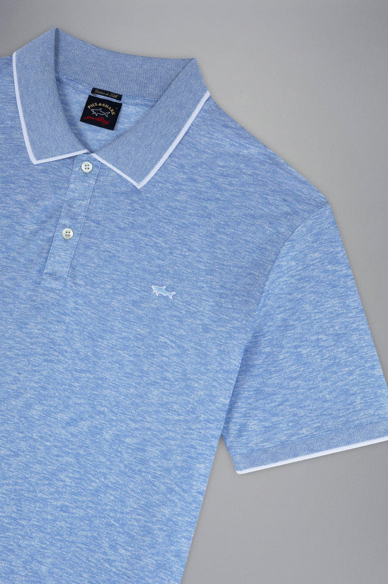 Paul & Shark - Polo manches courtes coton et soie - LE CAPITAINE D'A BORD