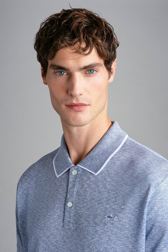 Paul & Shark - Polo manches courtes coton et soie - LE CAPITAINE D'A BORD