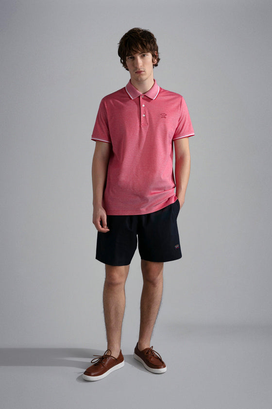 Paul & Shark - Polo manches courtes coton oxford - LE CAPITAINE D'A BORD