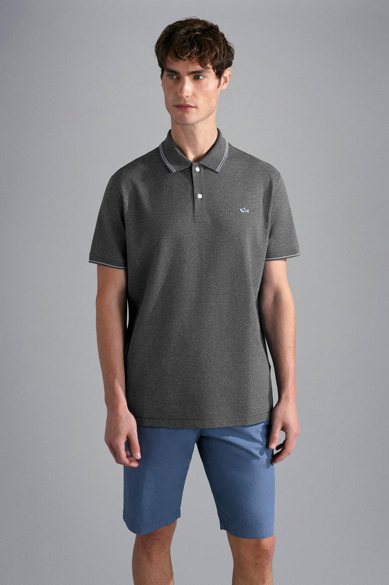 Paul & Shark - Polo manches courtes coton piqué - LE CAPITAINE D'A BORD