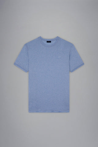 Paul & Shark - T-shirt manches courtes de coton avec badge requin - LE CAPITAINE D'A BORD