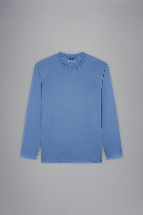 Paul & Shark - T-shirt manches longues de coton Silver Collection - LE CAPITAINE D'A BORD