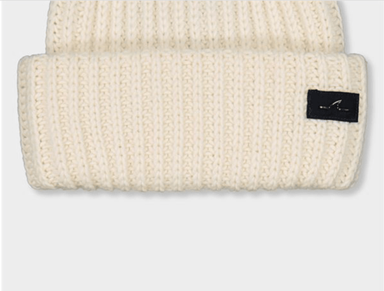 Paul & Shark - Tuque de laine avec écusson "aileron de requin" - LE CAPITAINE D'A BORD