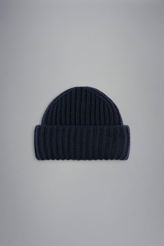 Paul & Shark - Tuque de laine avec écusson "aileron de requin" - LE CAPITAINE D'A BORD