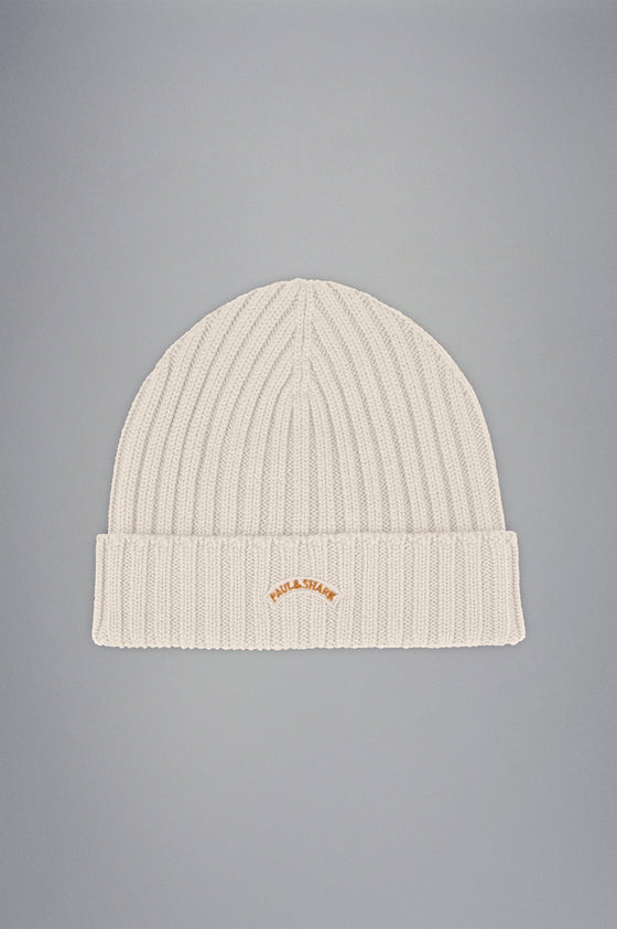 Paul & Shark - Tuque de tricot laine avec écusson - LE CAPITAINE D'A BORD