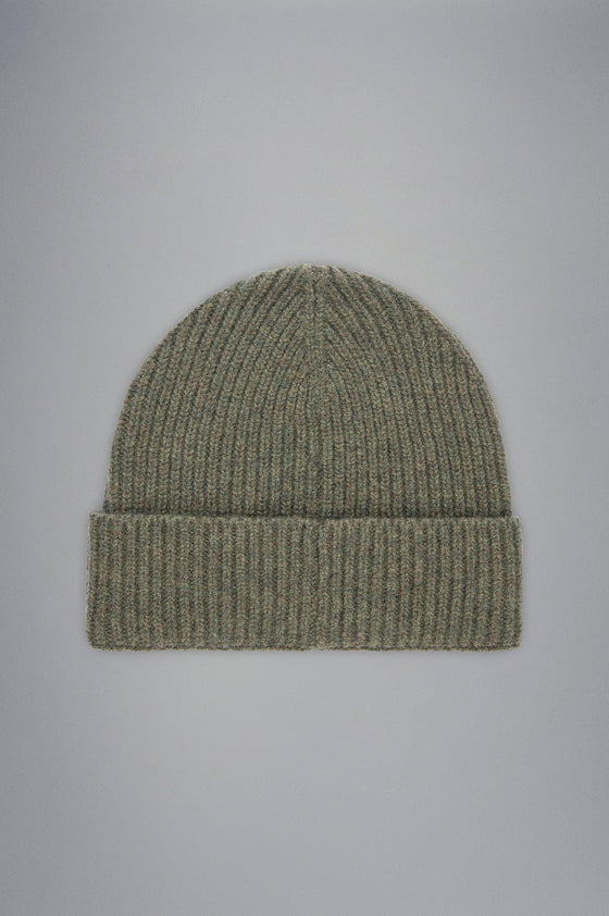 Paul & Shark - Tuque de tricot laine Re-Wool avec badge de cuir - LE CAPITAINE D'A BORD