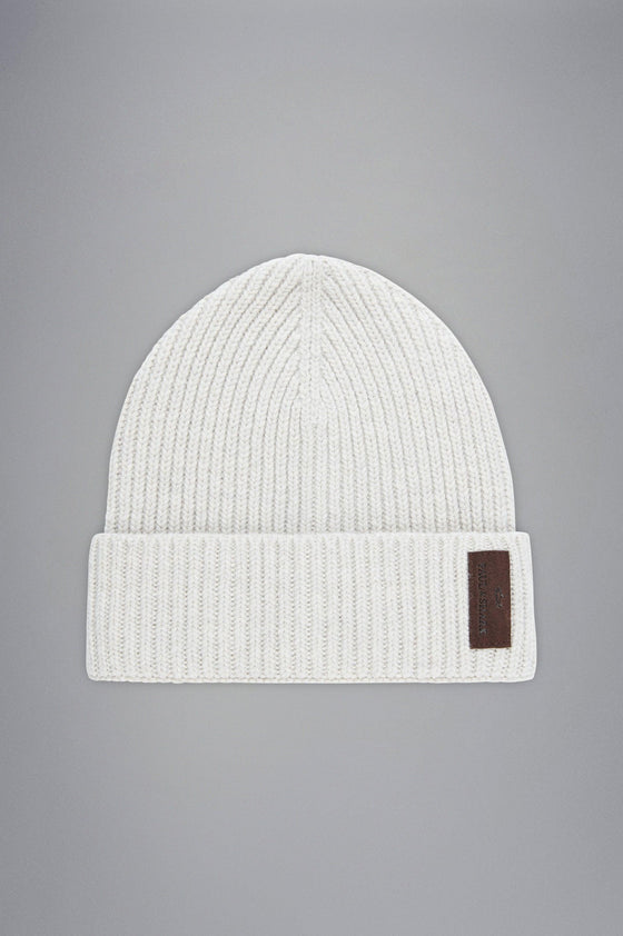 Paul & Shark - Tuque de tricot laine Re-Wool avec badge de cuir - LE CAPITAINE D'A BORD