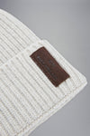 Paul & Shark - Tuque de tricot laine Re-Wool avec badge de cuir - LE CAPITAINE D'A BORD