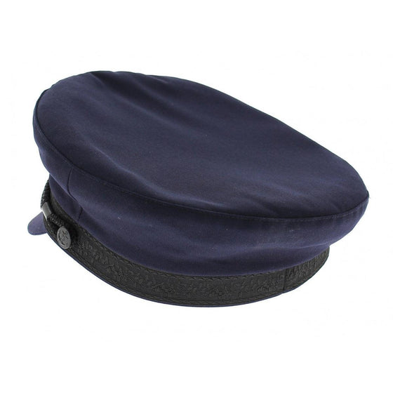 Pornic - Casquette de coton Capitaine - LE CAPITAINE D'A BORD