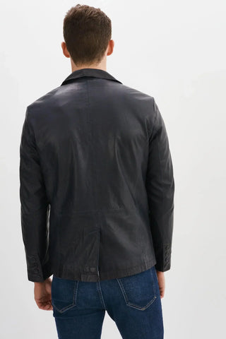 Regency - JOSHUA-N - Leather Blazer - LE CAPITAINE D'A BORD