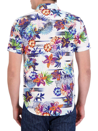 Robert Graham - Chemise manches courtes KENDARI - LE CAPITAINE D'A BORD