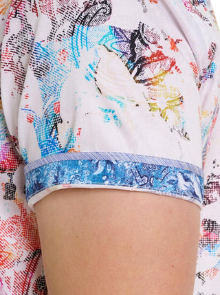 Robert Graham - Chemise manches courtes SPLASH OF COLOR - LE CAPITAINE D'A BORD