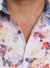 Robert Graham - Chemise manches courtes SPLASH OF COLOR - LE CAPITAINE D'A BORD
